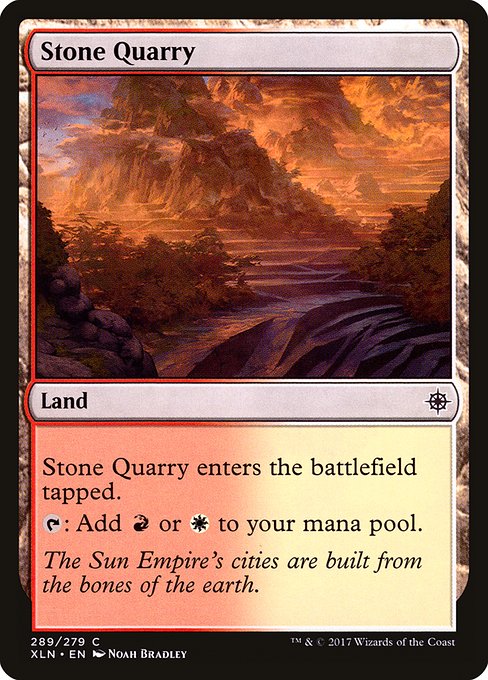 Stone Quarry (289) [Ixalan]