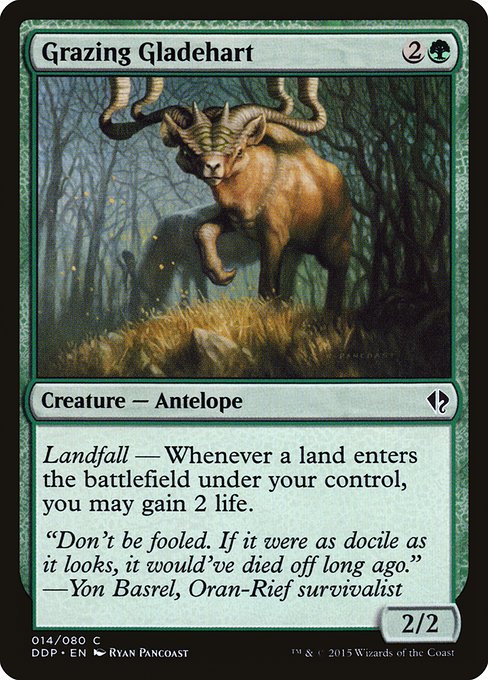 Grazing Gladehart (14) [Duel Decks: Zendikar vs. Eldrazi]