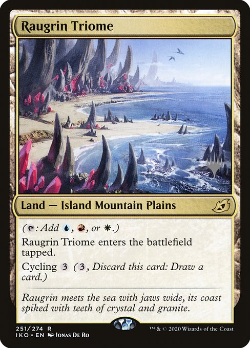 Raugrin Triome (251p) [Ikoria: Lair of Behemoths Promos]