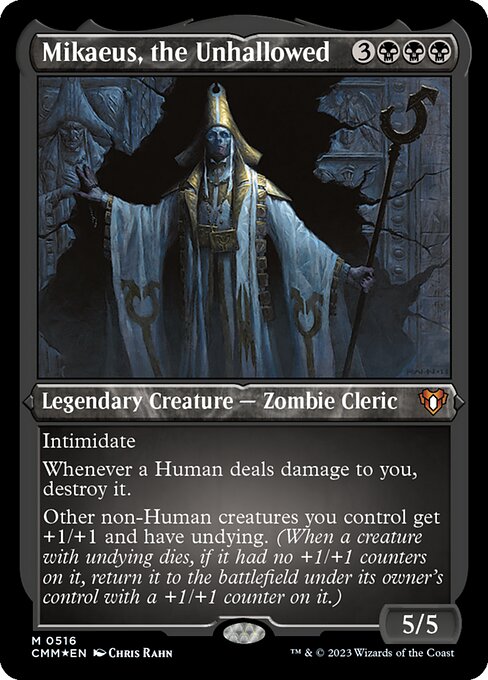 Mikaeus, the Unhallowed (516) [Commander Masters]