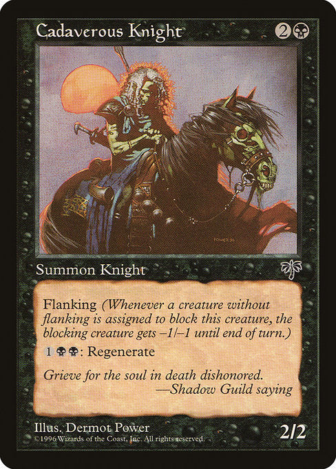Cadaverous Knight (110) [Mirage]