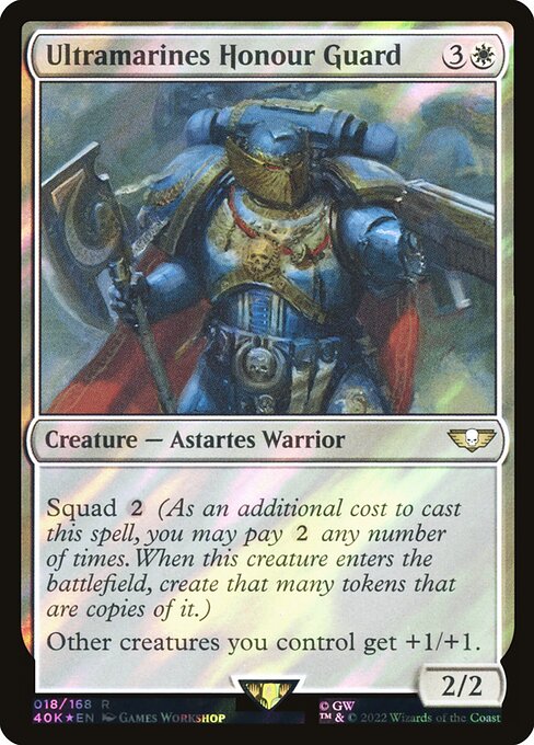 Ultramarines Honour Guard (18★) [Warhammer 40,000 Commander]