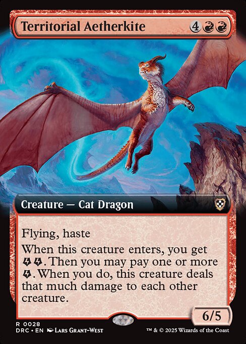 Territorial Aetherkite (28) [Aetherdrift Commander]