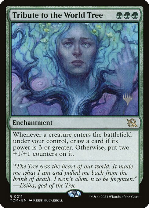 Tribute to the World Tree (211p) [March of the Machine Promos]