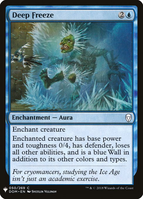 Deep Freeze (DOM-50) [The List]