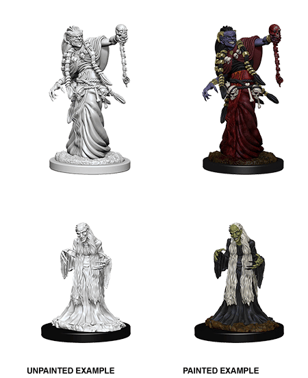 Nolzurs Marvelous Miniature Green Hag &amp; Night Hag 73402 image 0