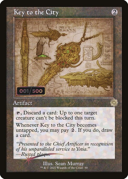 Key to the City (90z) [The Brothers' War Retro Artifacts]