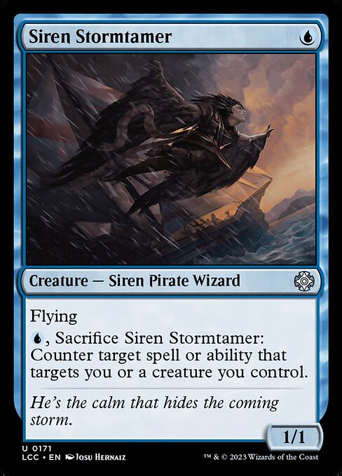 Siren Stormtamer (171) [The Lost Caverns of Ixalan Commander]