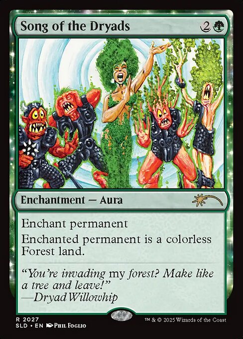 Song of the Dryads (2027) [Secret Lair Drop]