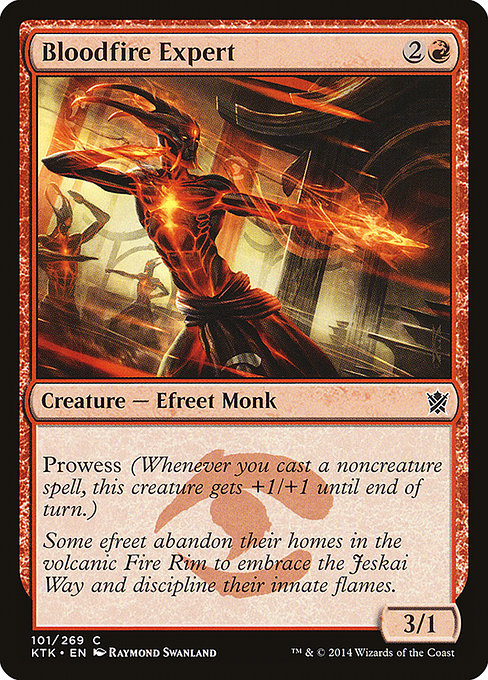 Bloodfire Expert (101) [Khans of Tarkir]