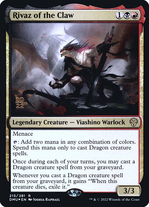 Rivaz of the Claw (215s) [Dominaria United Promos]