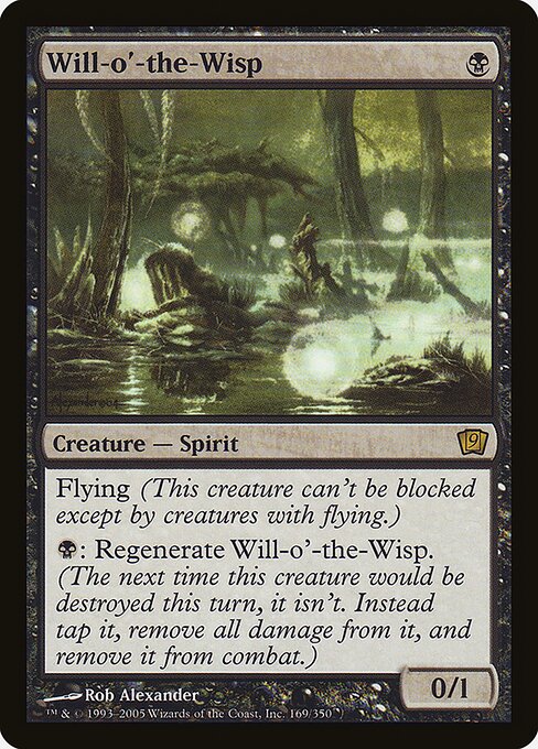 Will-o'-the-Wisp (169★) [Ninth Edition]