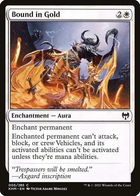 Bound in Gold (5) [Kaldheim]