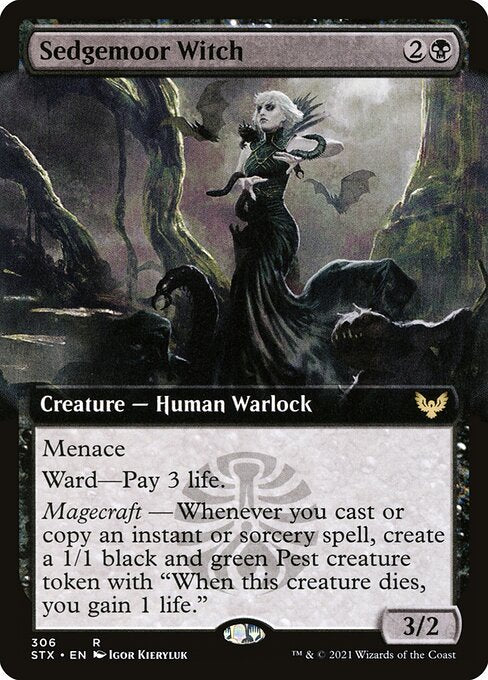Sedgemoor Witch (306) [Strixhaven: School of Mages] [Extended Art]