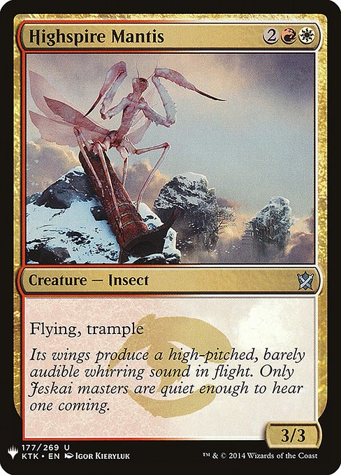 Highspire Mantis (KTK-177) [The List]