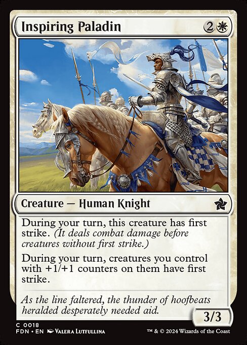 Inspiring Paladin (18) [Foundations]