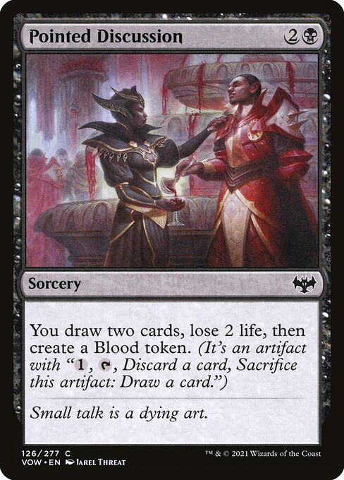 Pointed Discussion (126) [Innistrad: Crimson Vow]