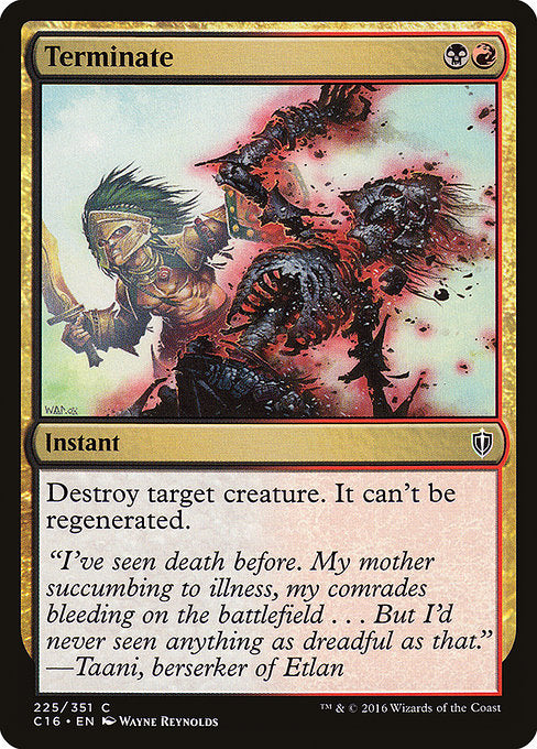Terminate (225) [Commander 2016]