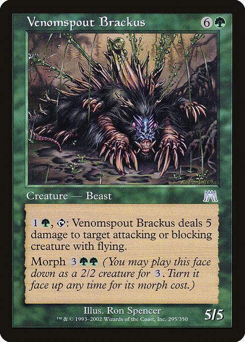 Venomspout Brackus (295) [Onslaught]