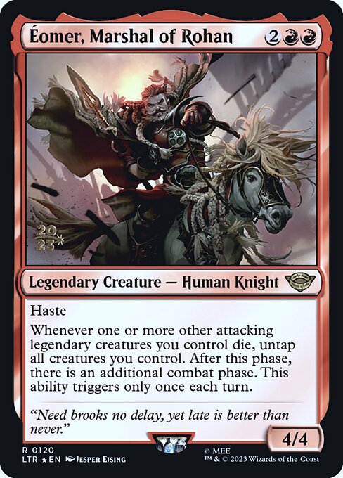 Éomer, Marshal of Rohan (120s) [Tales of Middle-earth Promos]