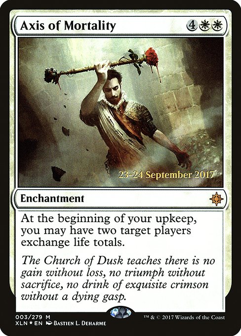 Axis of Mortality (3s) [Ixalan Promos]