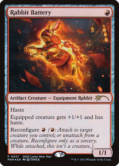 Rabbit Battery (1) [Year of the Rabbit 2023]