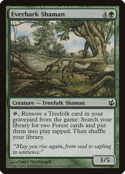 Everbark Shaman (121) [Morningtide]