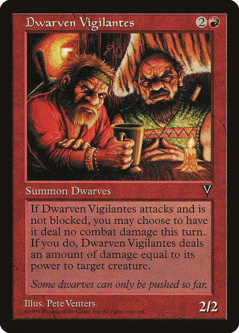 Dwarven Vigilantes (77) [Visions]