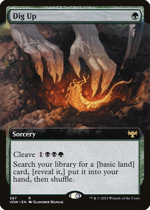Dig Up (387) [Innistrad: Crimson Vow] [Extended Art]