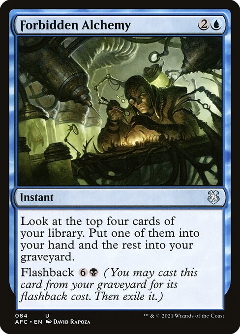 Forbidden Alchemy (84) [Forgotten Realms Commander]