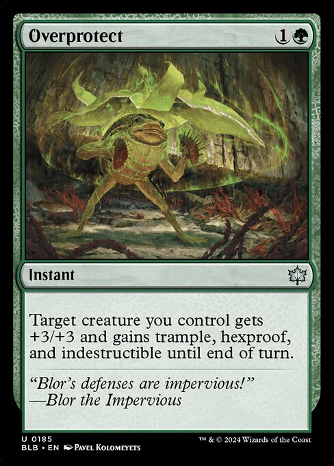 Overprotect (185) [Bloomburrow]