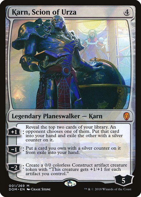 Karn, Scion of Urza (1) [Dominaria]