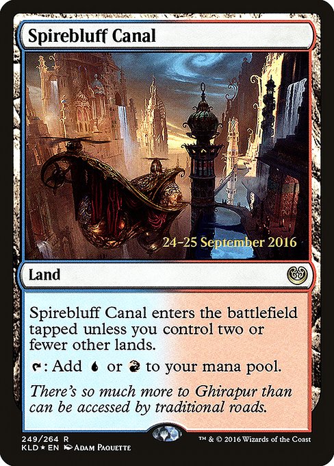 Spirebluff Canal (249s) [Kaladesh Promos]