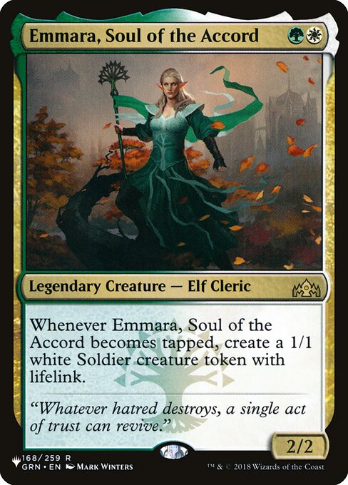 Emmara, Soul of the Accord (GRN-168) [The List]