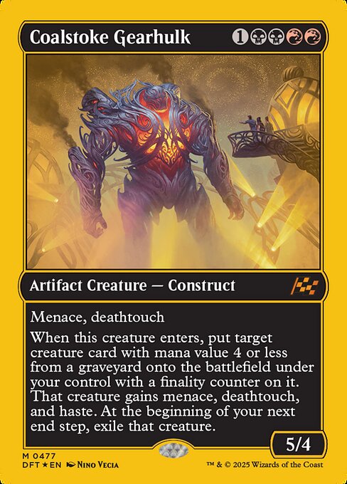 Coalstoke Gearhulk (477) [Aetherdrift]