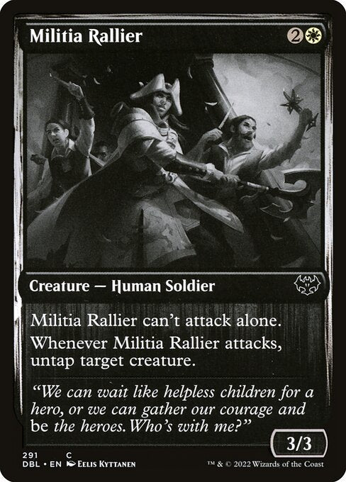 Militia Rallier (291) [Innistrad: Double Feature]
