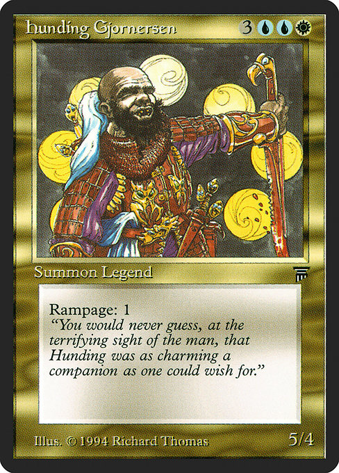Hunding Gjornersen (231) [Legends]