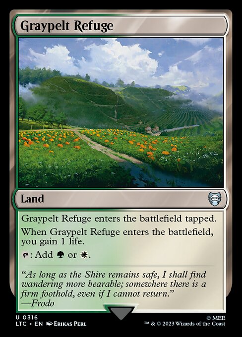Graypelt Refuge (316) [Tales of Middle-earth Commander]