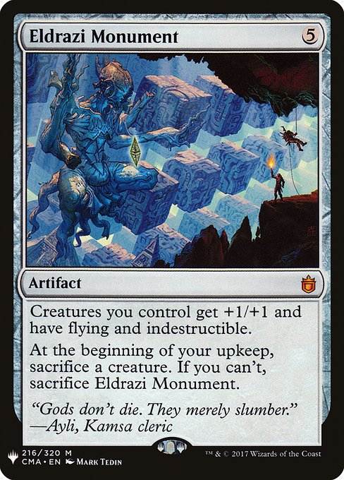 Eldrazi Monument (CMA-216) [The List]
