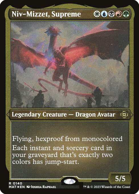 Niv-Mizzet, Supreme (140) [March of the Machine: The Aftermath]
