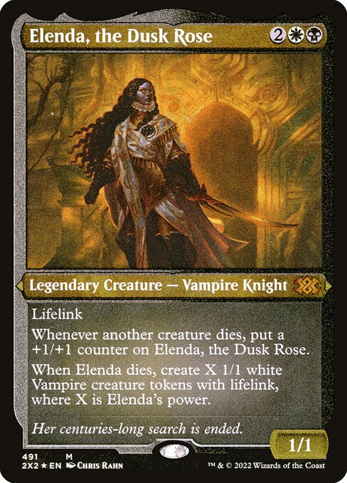 Elenda, the Dusk Rose (491) [Double Masters 2022]