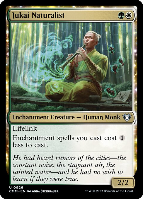 Jukai Naturalist (926) [Commander Masters]