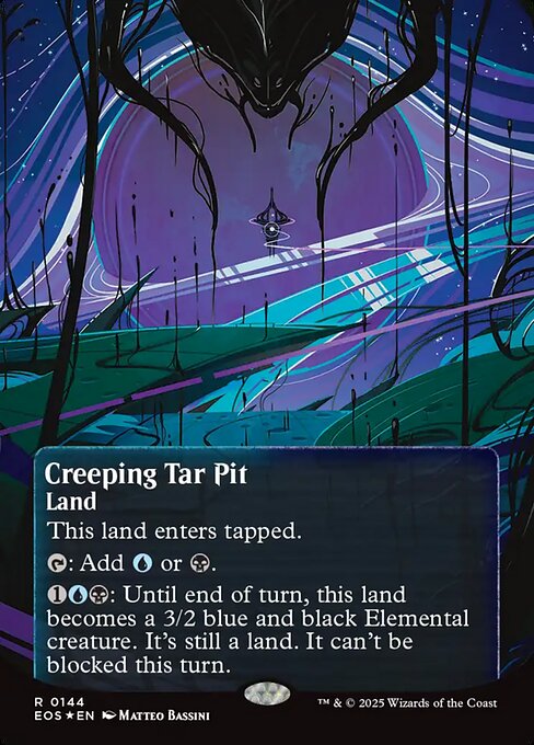Creeping Tar Pit (144) [Edge of Eternities: Stellar Sights]