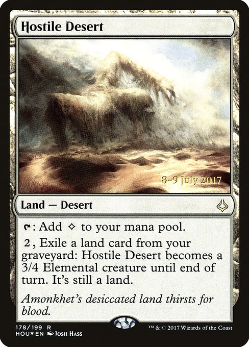 Hostile Desert (178s) [Hour of Devastation Promos]