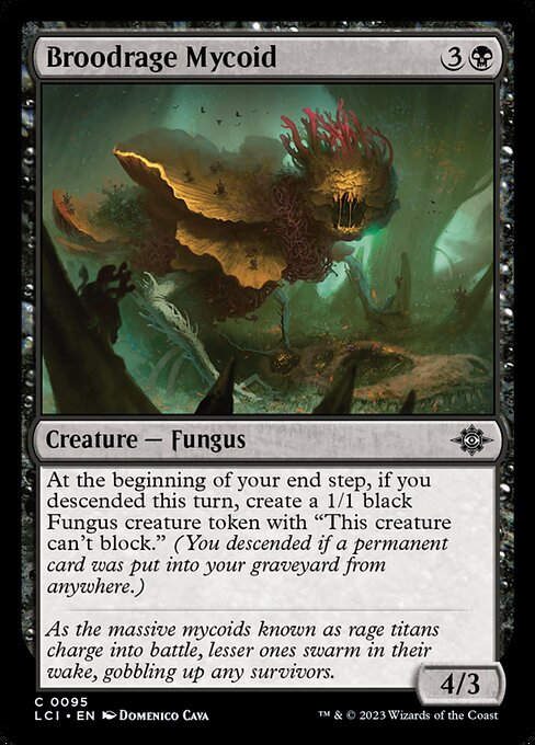 Broodrage Mycoid (95) [The Lost Caverns of Ixalan]
