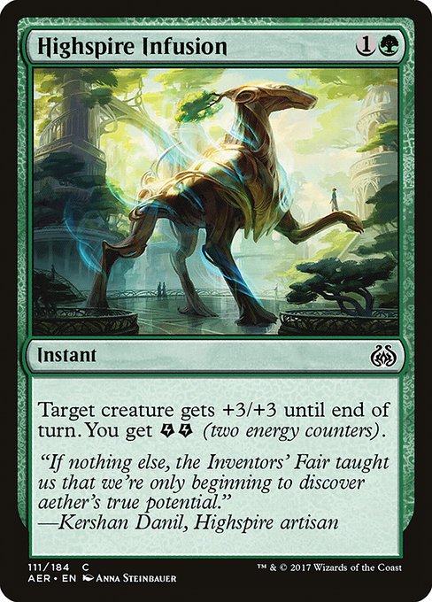 Highspire Infusion (111) [Aether Revolt]
