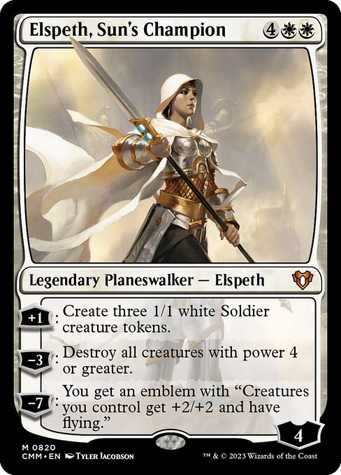 Elspeth, Sun's Champion (820) [Commander Masters]