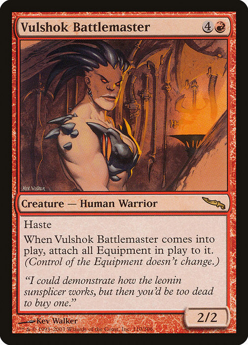 Vulshok Battlemaster (110) [Mirrodin]