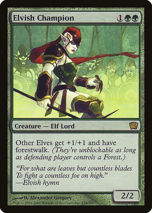 Elvish Champion (238★) [Ninth Edition]