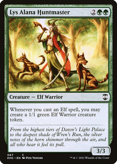 Lys Alana Huntmaster (67) [Kaldheim Commander]